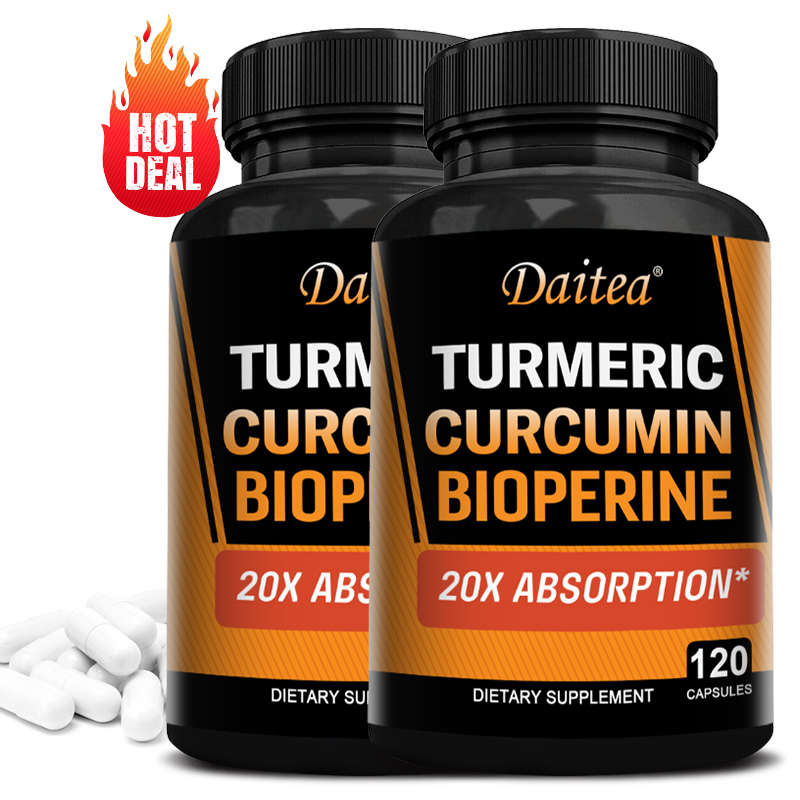 Turmeric Curcumin Capsule - Capsule di Curcuma 2500mg con 95%