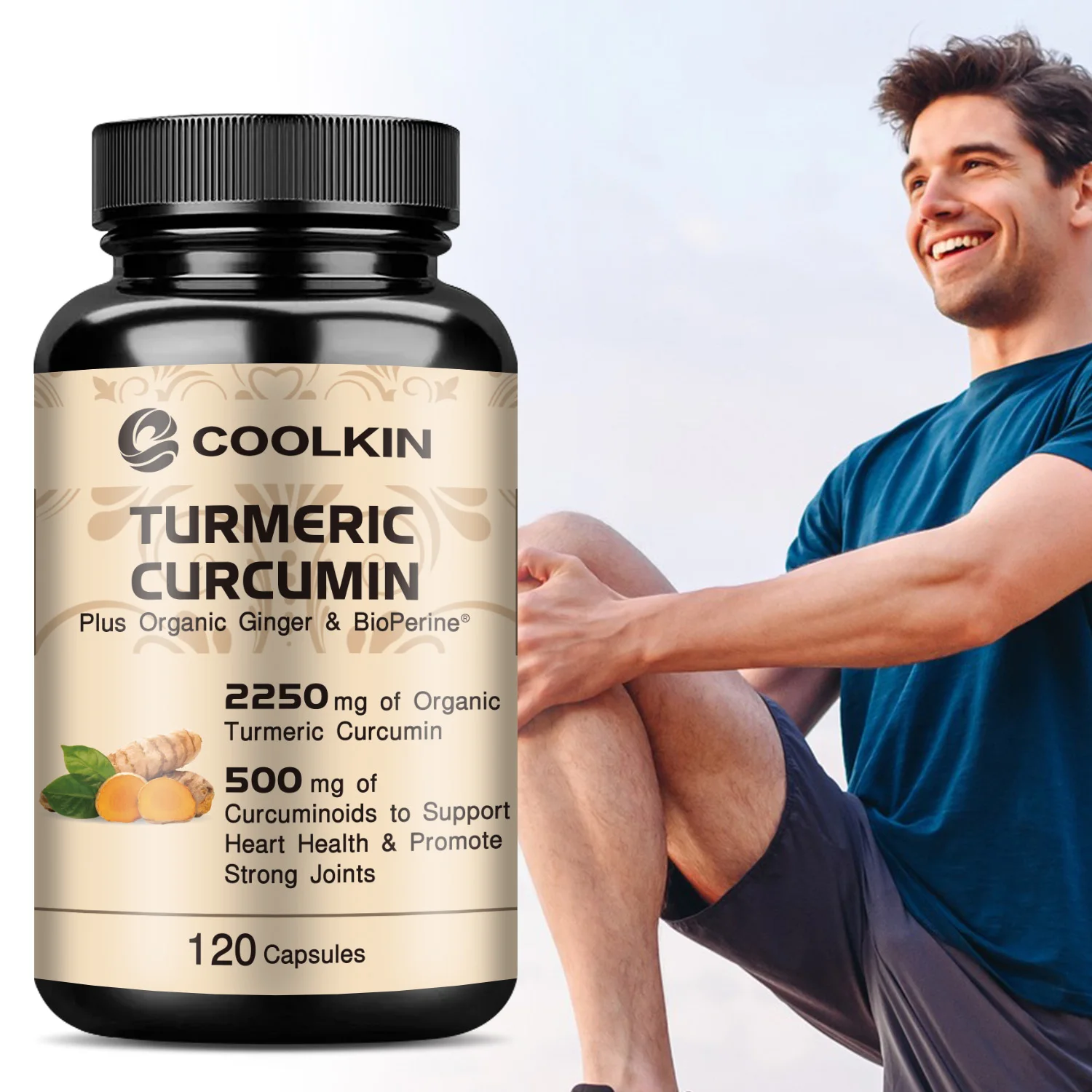 Turmeric Curcumin Capsule - Curcumina di curcuma - con curcumina